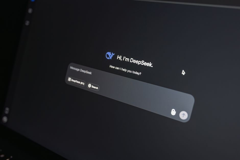 A laptop screen showing an AI interface summarizing a long text document into key bullet points and action items.