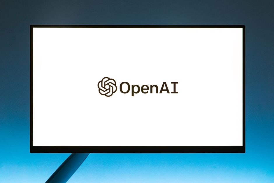 A digital interface showcasing the logos of ChatGPT, Mistral AI, and Google AI, representing different tools for AI content generation and comparison.